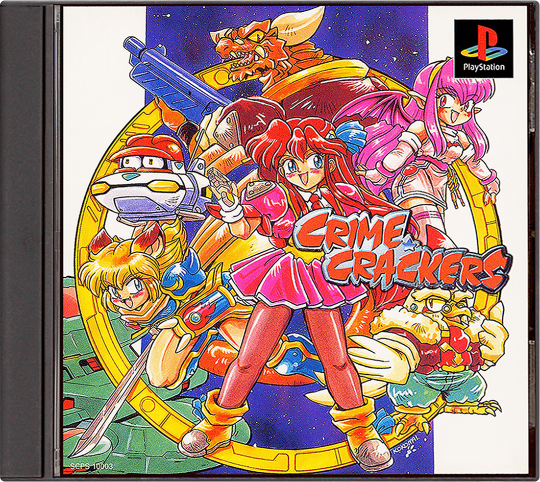 Crime Crackers box art for Playstation
